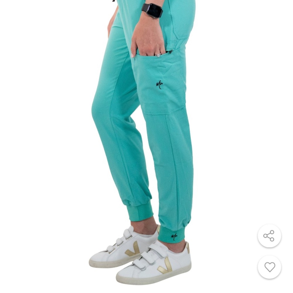 surgical green scrub pants